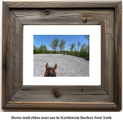 horse trail rides near me in Northwest Harbor, New York